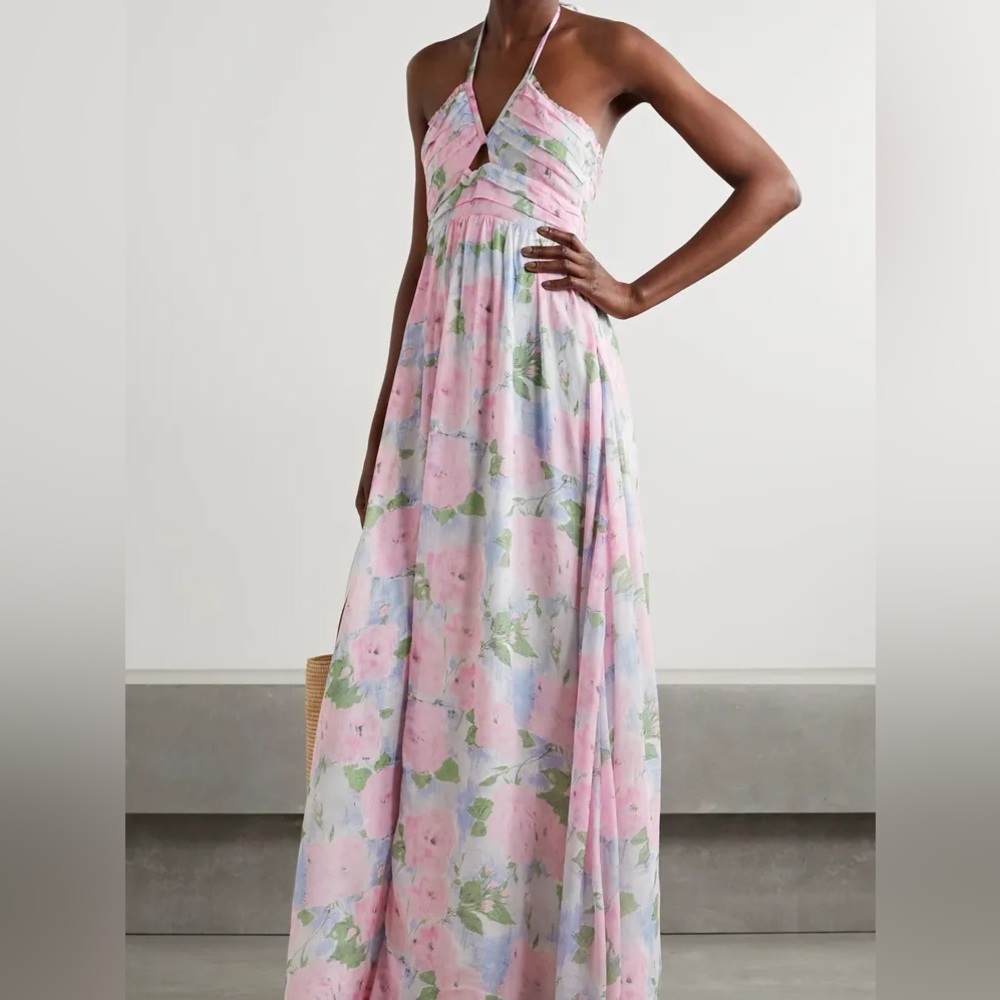 LoveShackFancy Floral Maxi Dress